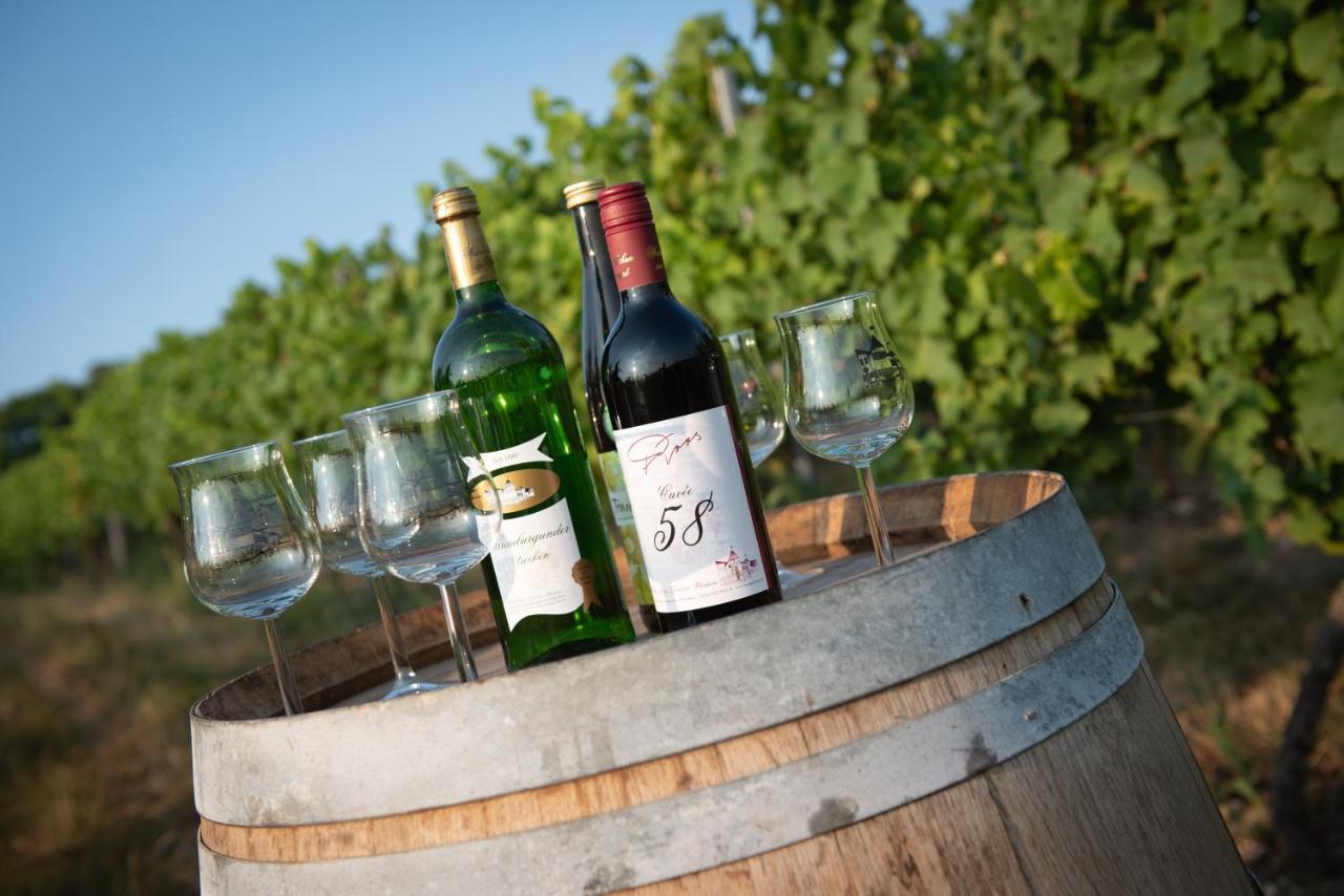Weinschloesschen Im Weingut Roos Hotel Ilbesheim Eksteriør billede